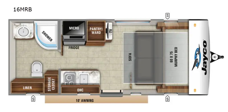 Used 2019 Jayco Hummingbird 16MRB