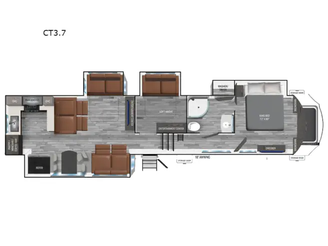 NEW 2024 HEARTLAND CORTERRA CT3.7