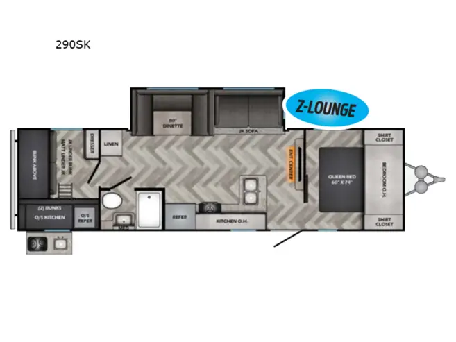 NEW 2024 CROSSROADS RV FUN TIME 290SK